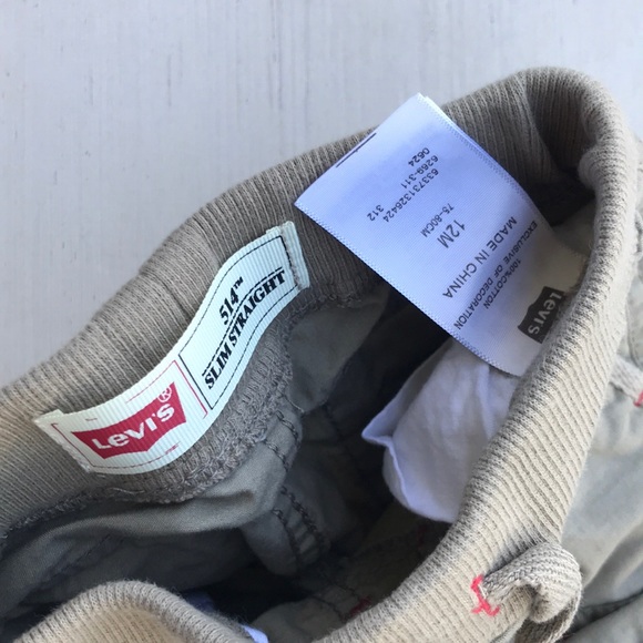 Baby Boy Slim Straight Leg Carpenter Jeans Pants - Picture 3 of 3